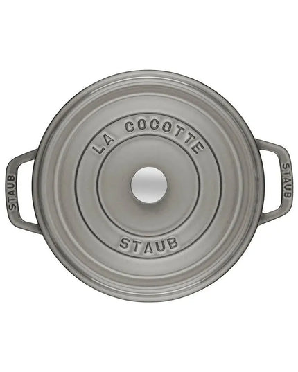 Nồi Cocotte Gang Tráng Men Staub 1003923 5.2 l Nắp Đậy, Xám Graphite