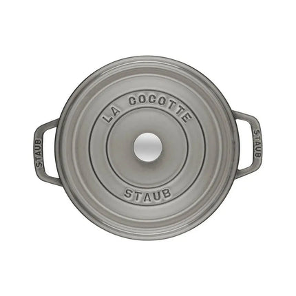 Nồi Cocotte Gang Tráng Men Staub 1003923 5.2 l Nắp Đậy, Xám Graphite
