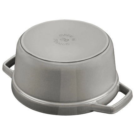 Nồi Cocotte Gang Tráng Men Staub 1003923 5.2 l Nắp Đậy, Xám Graphite