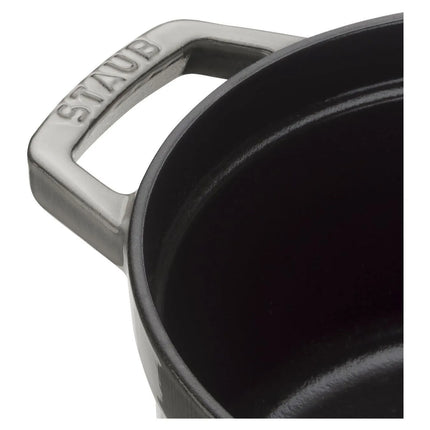 Nồi Cocotte Gang Tráng Men Staub 1003923 5.2 l Nắp Đậy, Xám Graphite