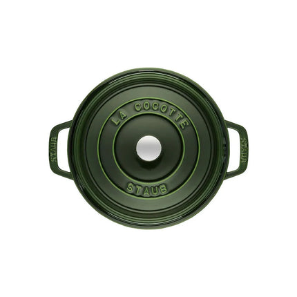 Nồi Cocotte Gang Tráng Men Staub 1003969 2.6 lít Basil