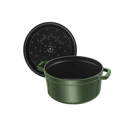 Nồi Cocotte Gang Tráng Men Staub 1003969 2.6 lít Basil