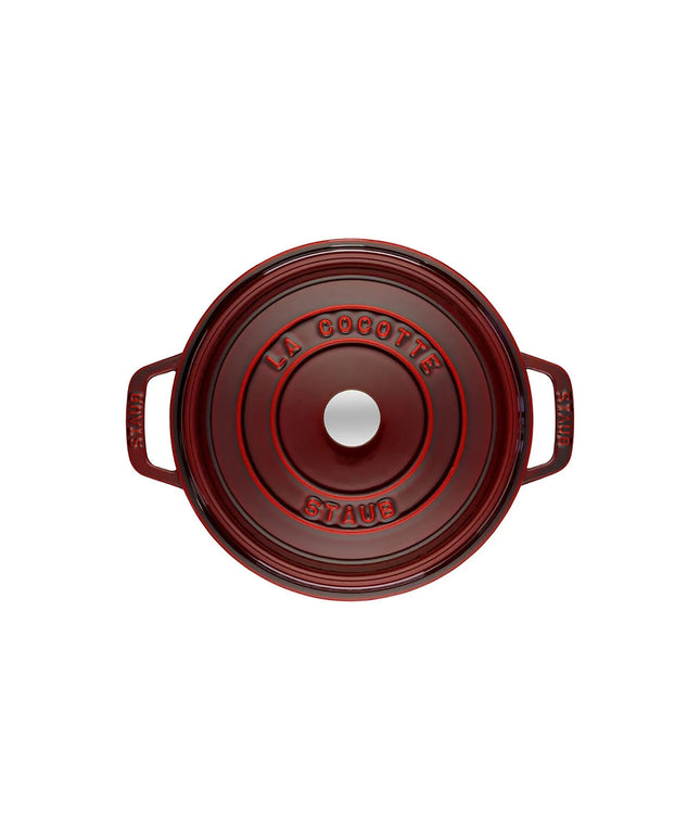 Nồi Cocotte Gang Tráng Men Staub 1003971 2.6 lít Grenadine