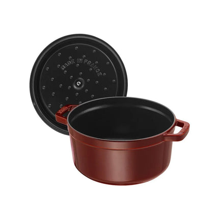 Nồi Cocotte Gang Tráng Men Staub 1003971 2.6 lít Grenadine