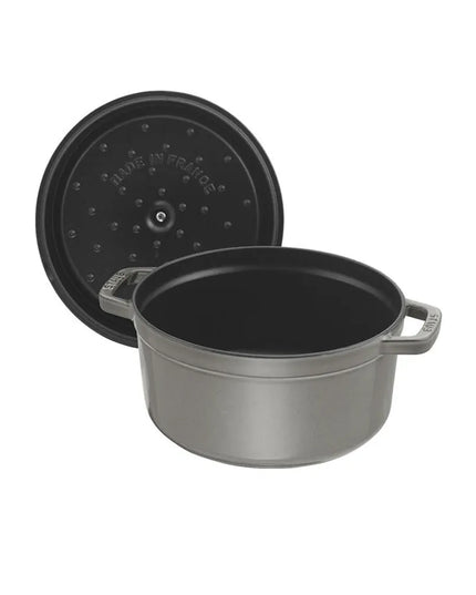 Nồi Cocotte Gang Tráng Men Staub 1004055 1.4 lít Xám Graphite