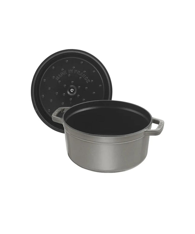 Nồi Cocotte Gang Tráng Men Staub 1004055 1.4 lít Xám Graphite