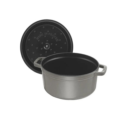Nồi Cocotte Gang Tráng Men Staub 1004055 1.4 lít Xám Graphite