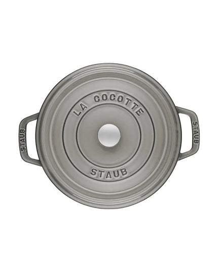 Nồi Cocotte Gang Tráng Men Staub 1004055 1.4 lít Xám Graphite