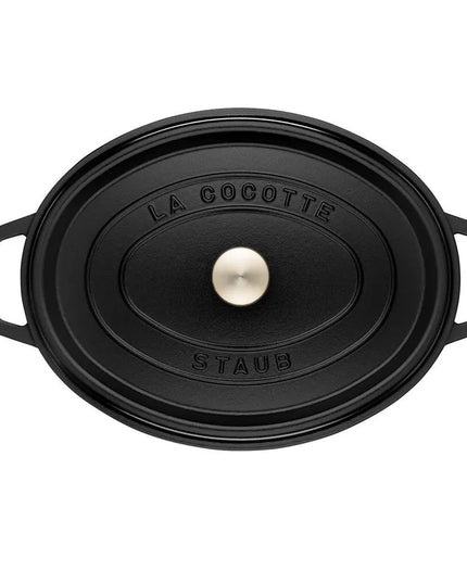 Nồi Cocotte Gang Tráng Men Staub 1004061 0.9 lít Bề Mặt Nhám Đen