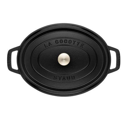 Nồi Cocotte Gang Tráng Men Staub 1004061 0.9 lít Bề Mặt Nhám Đen