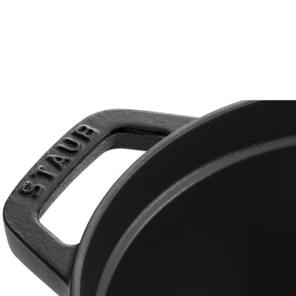 Nồi Cocotte Gang Tráng Men Staub 1004061 0.9 lít Bề Mặt Nhám Đen