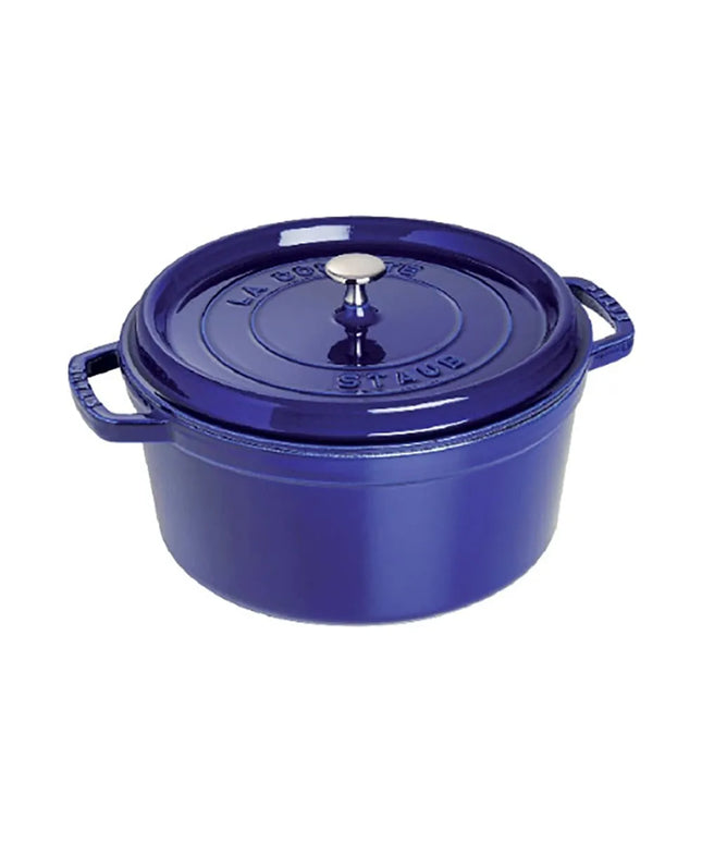 Nồi Cocotte Gang Tráng Men Staub 1004286 2.6 lít Xanh Đậm