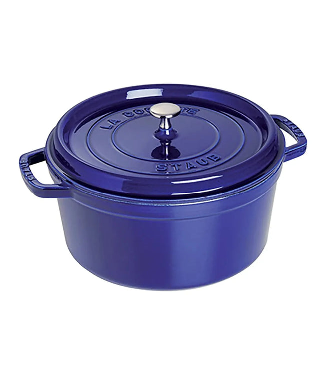 Nồi Cocotte Gang Tráng Men Staub 1004299 5.2 lít Xanh Đậm