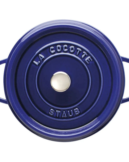 Nồi Cocotte Gang Tráng Men Staub 1004301 6.6 lít Xanh Đậm
