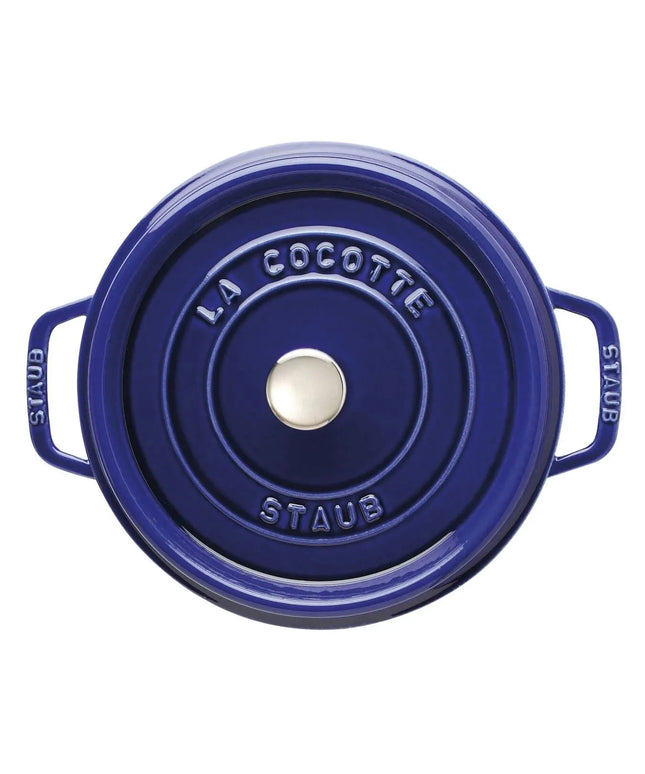 Nồi Cocotte Gang Tráng Men Staub 1004301 6.6 lít Xanh Đậm