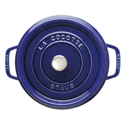 Nồi Cocotte Gang Tráng Men Staub 1004301 6.6 lít Xanh Đậm