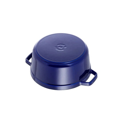 Nồi Cocotte Gang Tráng Men Staub 1004301 6.6 lít Xanh Đậm