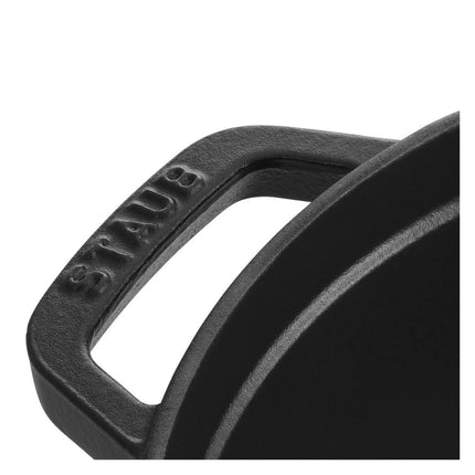 Nồi Cocotte Gang Tráng Men Staub 1004315 12.5 l Nắp Đậy, Đen Nhám