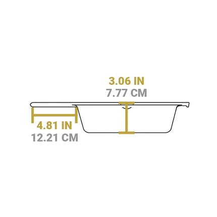 Nồi Gang Đúc Lodge LCCYW Combo Cooker 3 lít Yellowstone Màu Bronco
