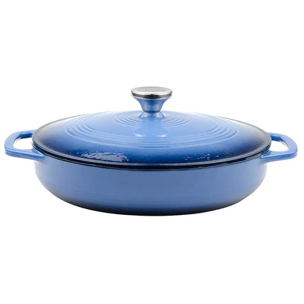 Nồi Gang Tráng Men Có Nắp Lodge EC3CC33 3.4 l - Màu Caribbean