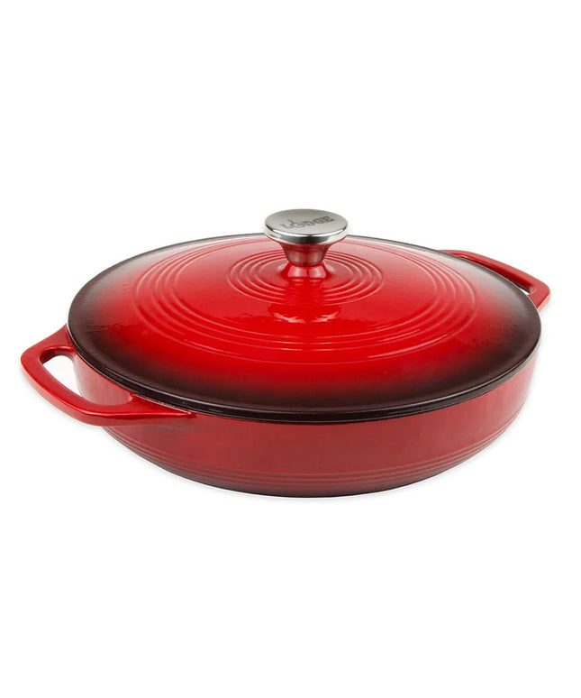 Nồi Gang Tráng Men Có Nắp Lodge EC3CC43 3.4 l - Màu Island Spice