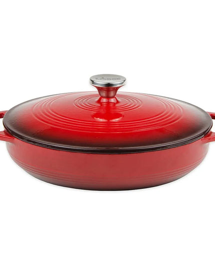 Nồi Gang Tráng Men Có Nắp Lodge EC3CC43 3.4 l - Màu Island Spice