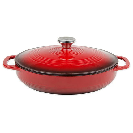 Nồi Gang Tráng Men Có Nắp Lodge EC3CC43 3.4 l - Màu Island Spice