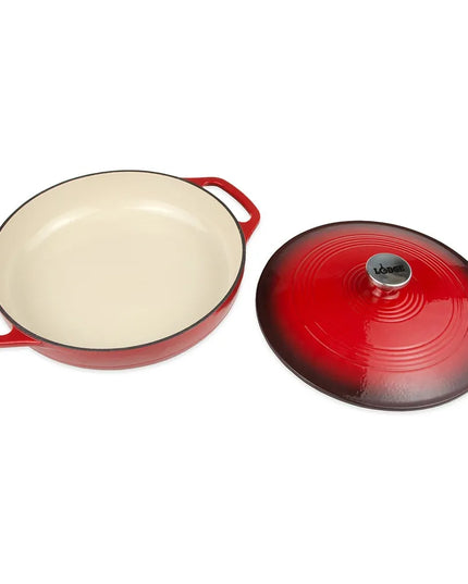 Nồi Gang Tráng Men Có Nắp Lodge EC3CC43 3.4 l - Màu Island Spice