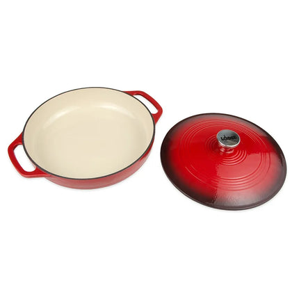 Nồi Gang Tráng Men Có Nắp Lodge EC3CC43 3.4 l - Màu Island Spice