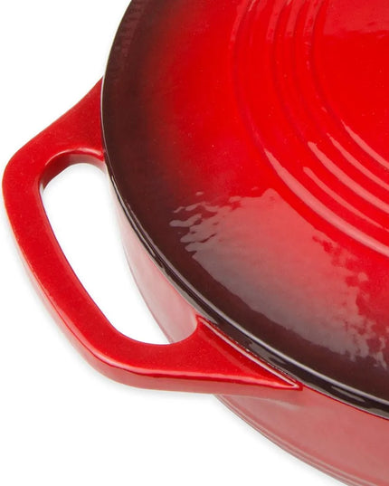 Nồi Gang Tráng Men Có Nắp Lodge EC3CC43 3.4 l - Màu Island Spice