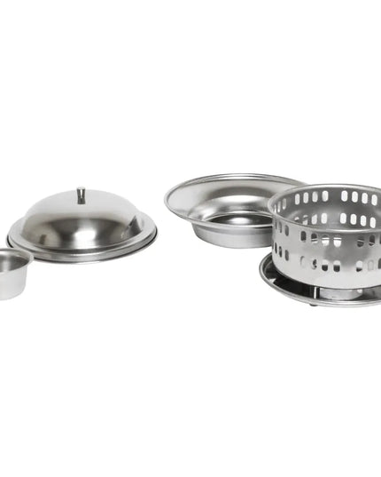 Nồi Hâm Chảo Tròn Thunder Group SLFM001 17.8 cm, Thép Không Gỉ