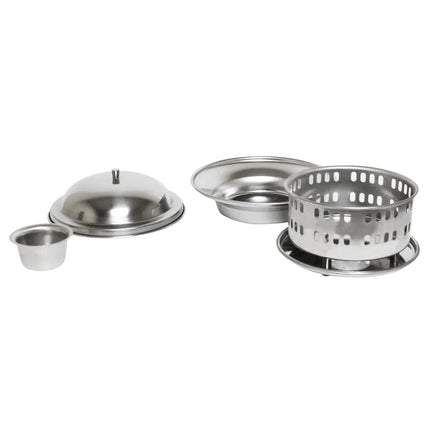 Nồi Hâm Chảo Tròn Thunder Group SLFM001 17.8 cm, Thép Không Gỉ