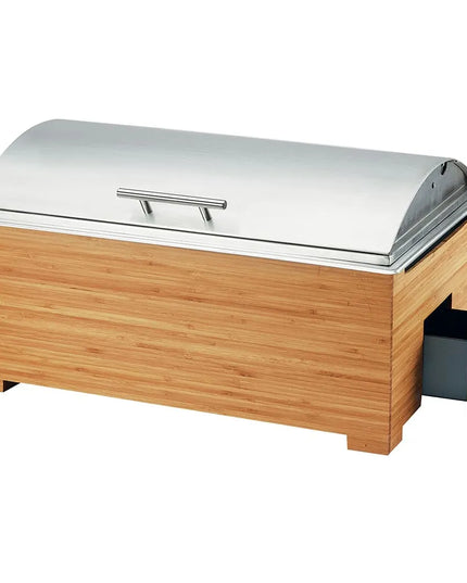 Nồi Hâm Nóng Buffet Cal-Mil 3821-60 Cỡ Đầy Đủ Nắp Bản Lề & Đốt Cồn