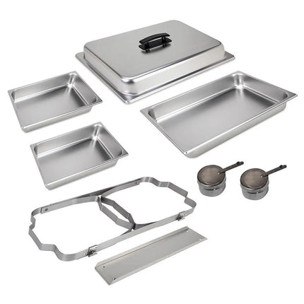 Nồi Hâm Nóng Buffet Sterno 7.6 lít Nắp Tháo Rời & Đốt Cồn (70153)