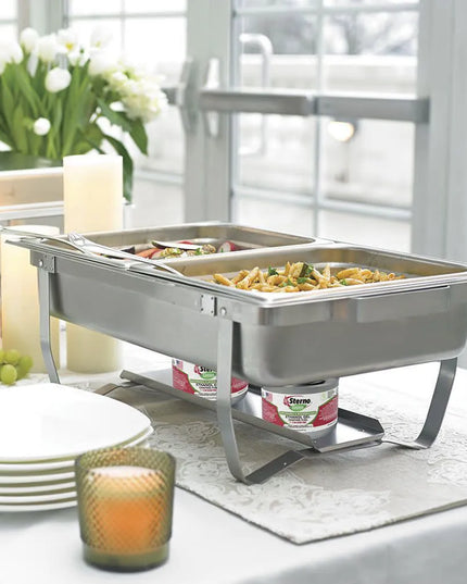 Nồi Hâm Nóng Buffet Sterno 7.6 lít Nắp Tháo Rời & Đốt Cồn (70153)