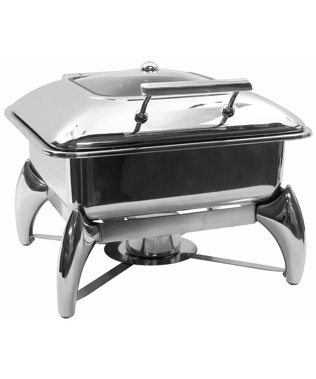Nồi Hâm Nóng Buffet Tablecraft CW40176 Cỡ 2/3 Nắp Bản Lề & Đốt Cồn
