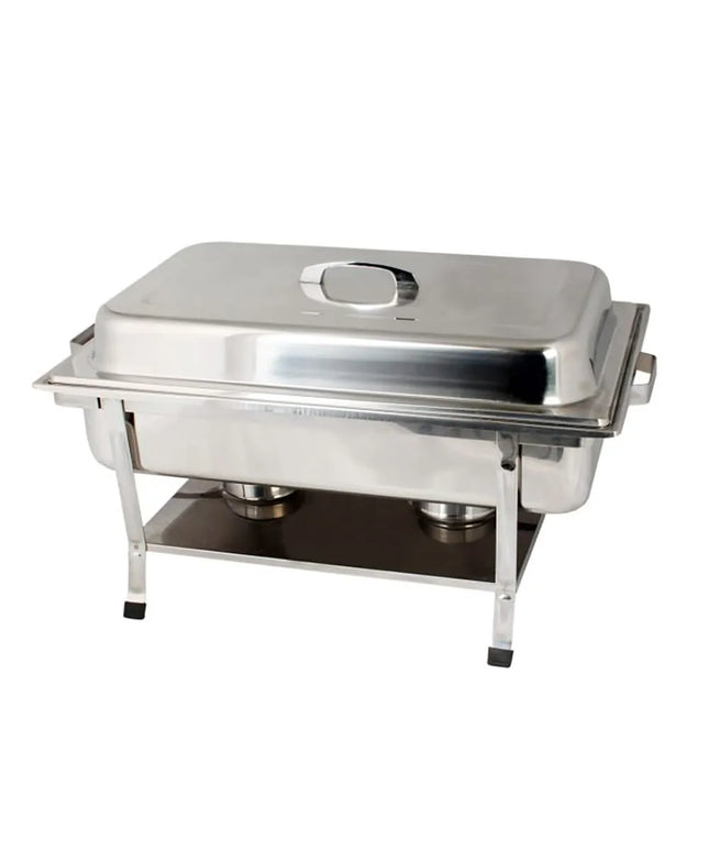 Nồi Hâm Nóng Buffet Thunder Group SLRCF002 Cỡ Đầy Đủ Nắp Tháo Rời & Đốt Cồn