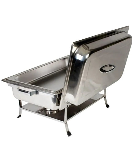 Nồi Hâm Nóng Buffet Thunder Group SLRCF002 Cỡ Đầy Đủ Nắp Tháo Rời & Đốt Cồn