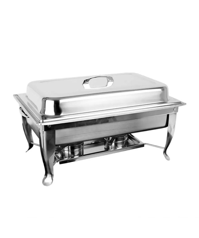 Nồi Hâm Nóng Buffet Thunder Group SLRCF005 Cỡ Đầy Đủ Nắp Tháo Rời & Đốt Cồn