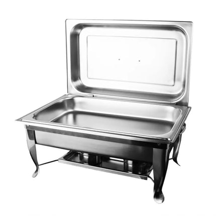 Nồi Hâm Nóng Buffet Thunder Group SLRCF005 Cỡ Đầy Đủ Nắp Tháo Rời & Đốt Cồn