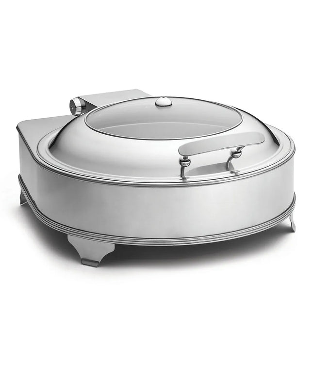 Nồi Hâm Nóng Buffet Tròn Tablecraft CW40164 Nắp Bản Lề & Bếp Điện