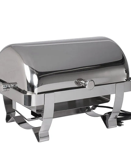 Nồi Hâm Nóng Buffet Vollrath 46529 Cỡ Đầy Đủ Nắp Trượt & Bếp Điện