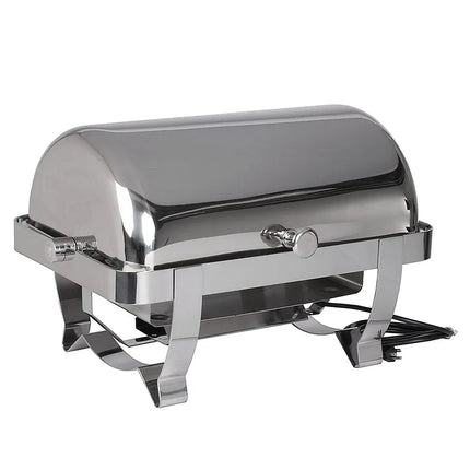 Nồi Hâm Nóng Buffet Vollrath 46529 Cỡ Đầy Đủ Nắp Trượt & Bếp Điện