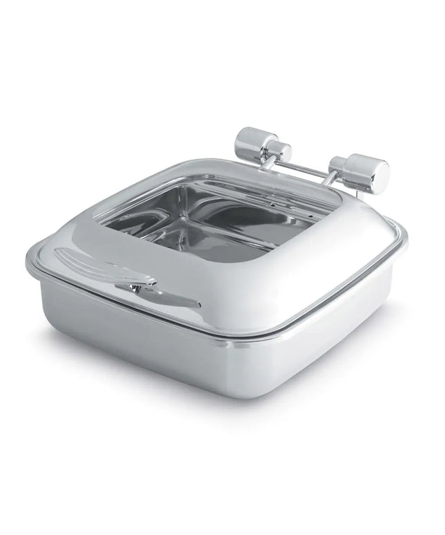 Nồi Hâm Nóng Buffet Vuông Vollrath 46134 Nắp Bản Lề & Bếp Từ