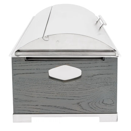 Nồi Hâm Nóng Chữ Nhật Cal-Mil 3828-83 Có Nắp 55.9 x 35.6 x 34.3 cm Xám