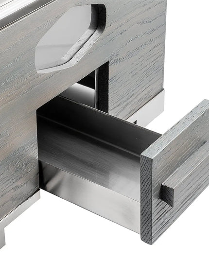 Nồi Hâm Nóng Chữ Nhật Cal-Mil 3828-83 Có Nắp 55.9 x 35.6 x 34.3 cm Xám