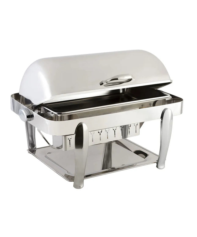 Nồi Hâm Nóng Cỡ Đầy Bon Chef 10040CH Nắp Cuốn Đốt Cồn