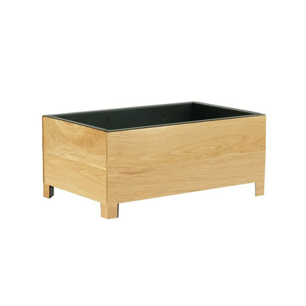 Nồi Hâm Nóng Cỡ Đầy Cal-Mil 23143-21 Nắp Bản Lề Đốt Cồn Gỗ Sồi