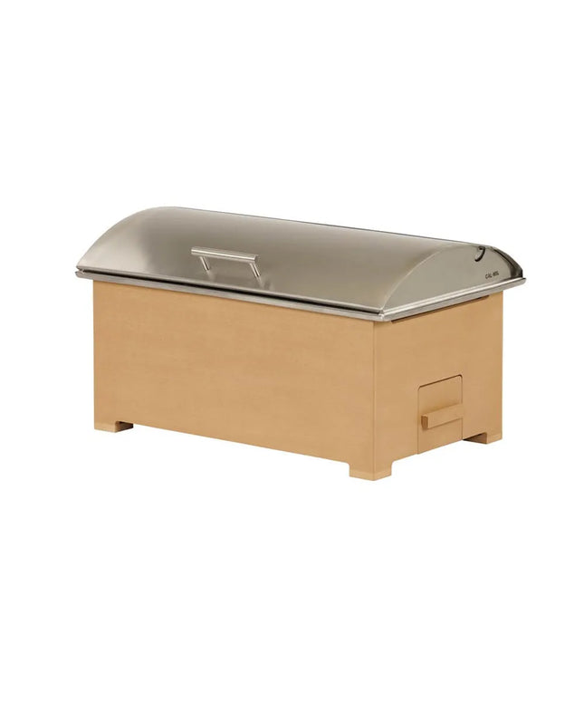 Nồi Hâm Nóng Cỡ Đầy Cal-Mil 23429-122 Nắp Bản Lề Đốt Cồn Vỏ Trấu Tái Chế