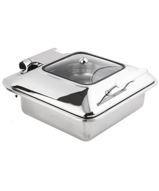 Nồi Hâm Nóng Thức Ăn 2/3 Khổ Tablecraft CW40163 Nắp Bản Lề Cảm Ứng Từ